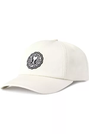 Ami Caps - Logo-patch cotton baseball cap