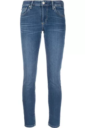 AG Jeans Mid-rise skinny jeans