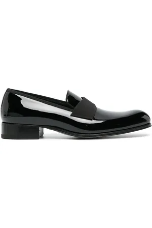 Tom Ford Patent-finish leather loafers