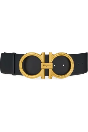 Salvatore Ferragamo Donna Gancini leather belt