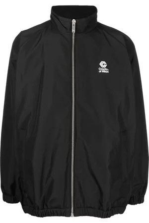 MARCELO BURLON Logo-patch track jacket