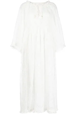 ZIMMERMANN Laurel broderie anglaise midi dress