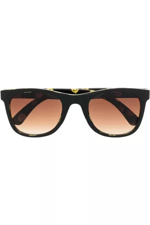 Molo Tortoise-shell round-frame sunglasses