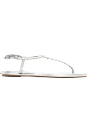 RENE CAOVILLA Crystal-embellished sandals