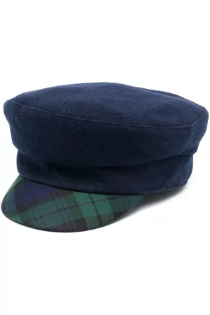 Tommy Hilfiger Tartan baker-boy cap