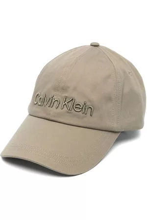 Calvin Klein Cotton embroidered-logo cap