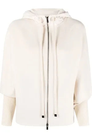 PESERICO SIGN Virgin wool hooded jacket