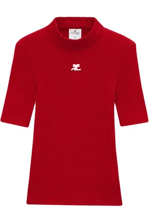 Courrèges Reedition rib-knit sweater