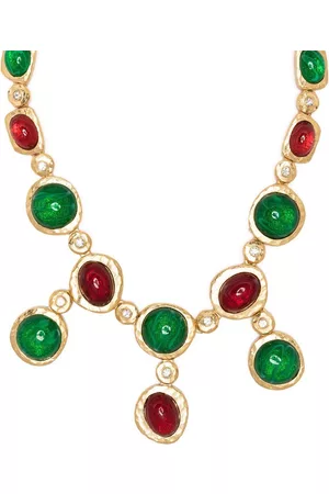 Kenneth Jay Lane Women Necklaces - Stone-embellished drop necklace