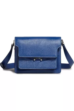 Marni Trunk leather shoulder bag