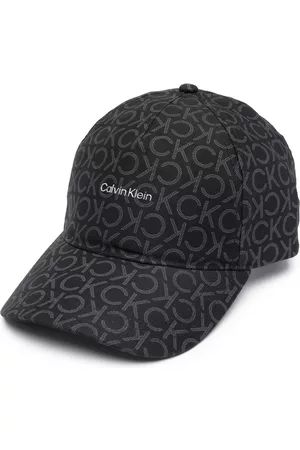 Calvin Klein Women Caps - All-over logo-print baseball cap