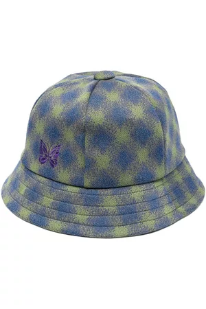 Pins & Needles Check-pattern bucket hat
