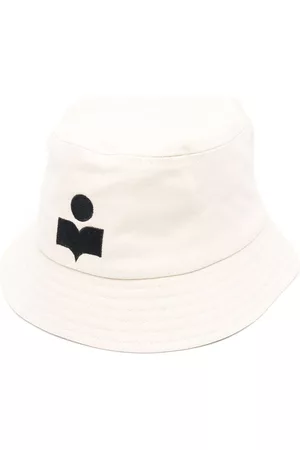 Isabel Marant Men Hats - Logo-print bucket hat