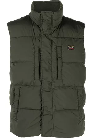 Paul & Shark Logo-patch padded gilet