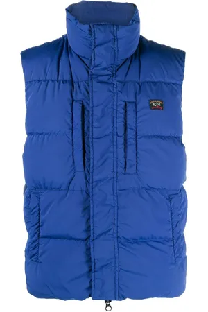 Paul & Shark Logo-patch padded gilet