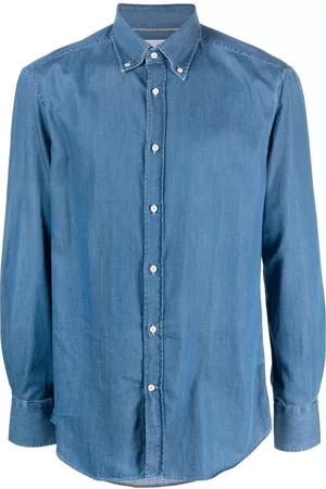 Brunello Cucinelli Long sleeve denim shirt