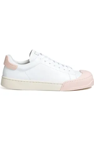 Marni Lace-up panelled sneakers