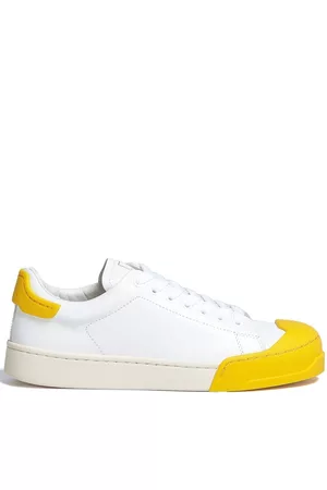 Marni Lace-up panelled sneakers