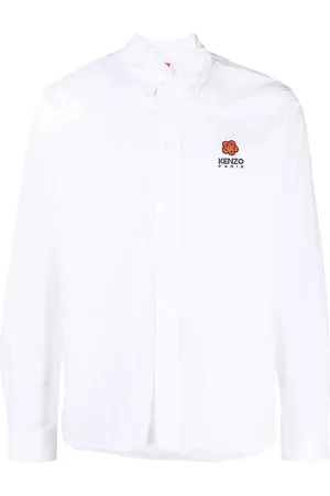 Kenzo Boke Flower-embroidered button-down shirt