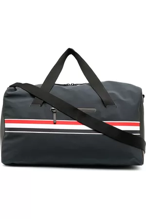 Thom Browne Men 17 Inch Laptop Bags - Waterproof welded duffle bag