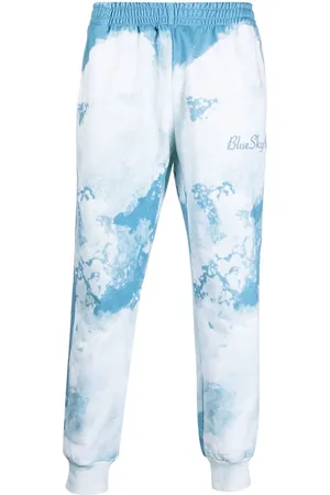 BLUE SKY INN Tie-dye print track pants
