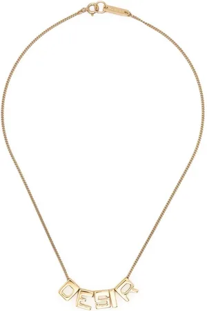 Isabel Marant Letter-charm necklace