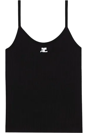 Courrèges Reedition ribbed tank top