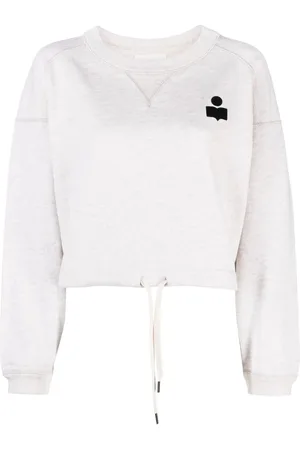 Marant Etoile Margo cropped drawstring sweatshirt