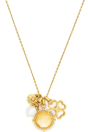 Goossens Talisman trio charms necklace