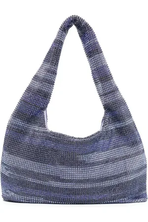 KARA Crystal-embellished tote bag
