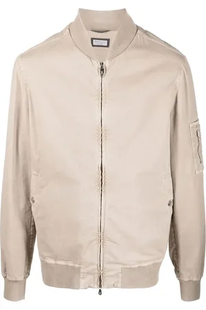 Brunello Cucinelli Zip-up bomber jacket