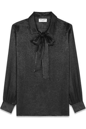 Saint Laurent Lavalier silk blouse