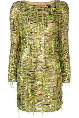 Dundas Sequin-embellished minidress