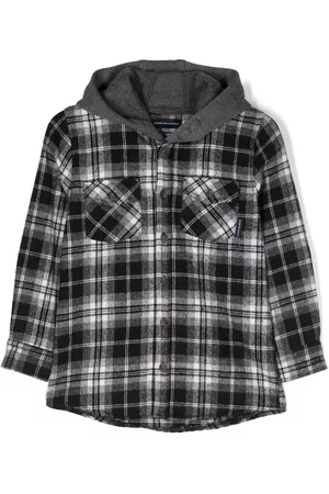 North Sails Hooded checked shirt
