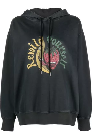 Stella McCartney Rewild fruit-print jersey hoodie
