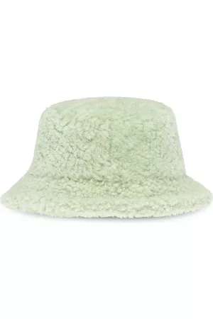 Miu Miu Women Hats - Shearling bucket hat