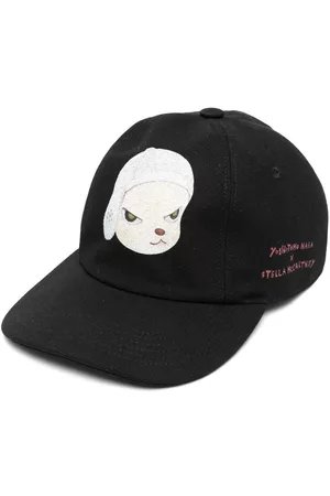 Stella McCartney Women Caps - X Yoshitomo Nara graphic-print baseball cap