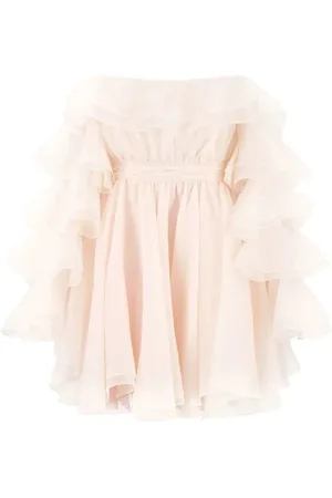 Giambattista Valli Off-shoulder ruffled minidress