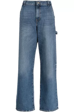 Current/Elliott Women Jeans - High-waist cropped jeans