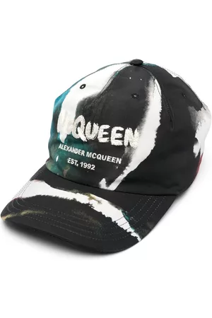 Alexander McQueen Men Caps - Logo-print baseball cap