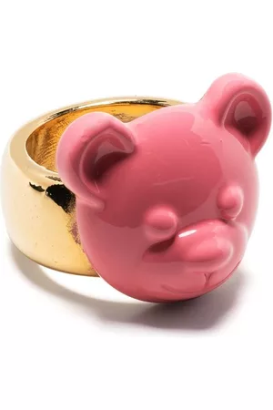 Moschino Women Rings - Teddy Bear cocktail ring