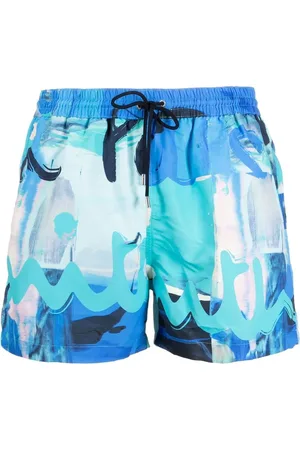 Paul Smith Logo-print swim shorts