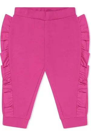 Balmain Ruffle-detail track pants
