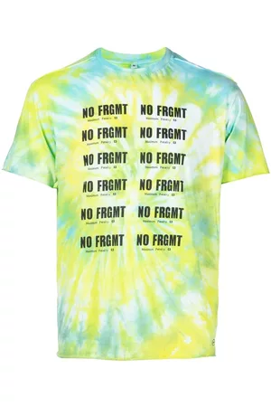 Stain Shade Men Short Sleeve - X Hiroshi Fujiwara tie-dye print T-shirt