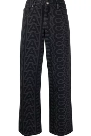Marc Jacobs The Monogram denim straight-leg jeans