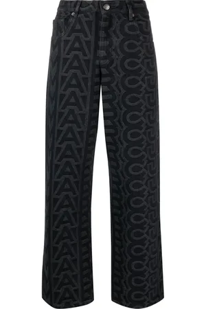 Marc Jacobs The Monogram denim straight-leg jeans