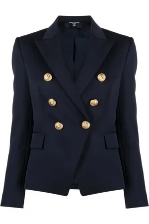 Balmain Double-breasted peak-lapels blazer