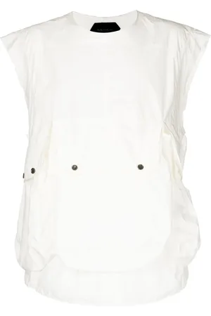 Nicolas Andreas Taralis Patch pocket sleeveless shirt