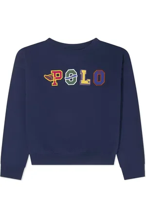 Ralph Lauren Appliqué-logo crew-neck sweatshirt