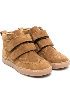 TWO CON ME BY PÈPÈ Paul suede touch-strap boots